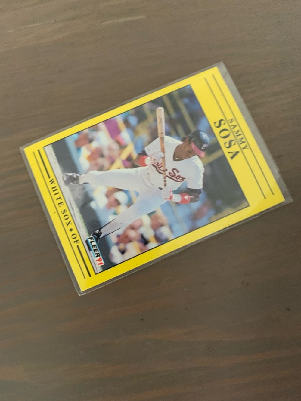 Vintage Sammy Sosa Baseball Card